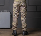 Чоловічі штани Softshell на флісі колір мультикам Водонепроникні S - зображення 5