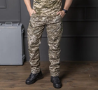 Чоловічі тактичні штани на флісі SoftShell колір піксель водонепроникні 2XL - зображення 4