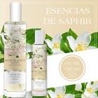 Zestaw damski Saphir Esencias Musk Blanco and Jazmin Women Woda toaletowa damska 150 ml + Woda toaletowa damska 30 ml (8424730032544) - obraz 1