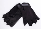 Тактичні рукавички 5.11 короткопалі чорні L - зображення 4