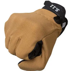 Тактичні рукавички 5.11 повнопалі коричневі M - зображення 4