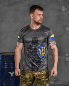 Тактична футболка потовідвідна Ukrainian soldier M - зображення 1