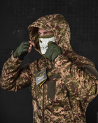Весняна тактична куртка софтшол Military plus хижак XL - зображення 7