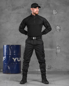 Тактичний костюм squad black XL - зображення 1