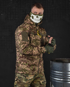 Весняна тактична куртка софтшол Military plus хижак M - зображення 5