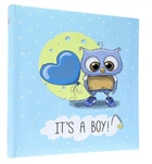Альбом детский для фотографий 10х15 см на 500 фото Gedeon OWL BLUE