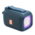 Портативная Bluetooth колонка TG339 5W с RGB подсветкой Blue