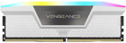 Pamięć RAM Corsair DDR5-5200 32768MB PC5-41600 (Kit of 2x16384) Vengeance RGB White (CMH32GX5M2B5200C40W) - obraz 3