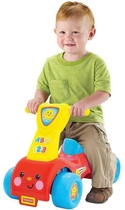Машинка-толокар Fisher-Price Little People Lil Scoot Ride (0614239083385) - зображення 3