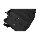 Рюкзак-сумка на одно плечо Mil-Tec 9 л черный 14059102 - изображение 4