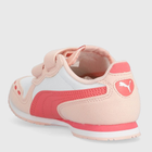 Buty sportowe dziecięce dla dziewczynki na rzepy Puma Cabana Racer SL 20 V PS 38373009 29 (11) Biały / Różowy (4065452684648) - obraz 3