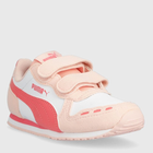 Buty sportowe dziecięce dla dziewczynki na rzepy Puma Cabana Racer SL 20 V PS 38373009 34.5 Biały/Różowy (4065452684723) - obraz 2