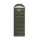 Спальник з капюшоном Naturehike U250S NH20MSD07, (0°C), прав, темно-зелений