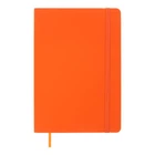 Книга записна Buromax Touch Me 96 аркушів А5 у клітинку помаранчевий (BM.295102-11)