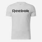 Koszulka męska bawełniana Reebok Gs Reebok Linear Rea 100038781 S Biała (4062051838335) - obraz 5