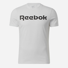 Футболка бавовняна довга чоловіча Reebok Gs Reebok Linear Rea 100038781 L Біла (4062051838441) - зображення 5