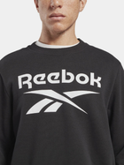 Світшот чоловічий Reebok Identity Big 100050269 M Чорний (4066751148275) - зображення 4