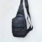 Сумка кобура наплечная | Мужская сумка-слинг тактическая плечевая | Сумка для скрытого IW-838 ношения пистолета - изображение 7