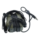 Активні тактичні навушники з комунікаційною гарнітурою Earmor M32. Колір: Ranger Green, EM-M32-GRN - зображення 4