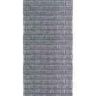 Самоклеюча 3D панель Sticker Wall під срібну цеглу в рулоні 3080x700x3мм (R017-3) SW-00001445