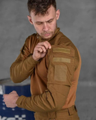 Тактическая боевая рубашка убакс 7.62 Tactical рип-стоп M койот (85757) - изображение 4