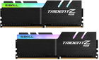Pamięć RAM G.Skill DDR4-3200 32768MB PC4-25600 (Kit of 2x16384MB) Trident Z RGB Black (F4-3200C16D-32GTZRX) - obraz 1