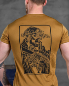 Тактическая потоотводящая футболка Odin кайот welcome 2XL - изображение 7