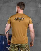 Тактична футболка потовідвідна Odin кайот Army M - зображення 5