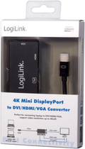 Перехідник LogiLink Mini DisplayPort / HDMI+DVI+VGA (4052792046175) - зображення 4