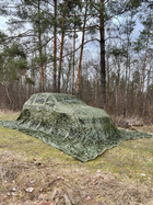 Маскировочная сетка 3х5м для автомобиля, пикапа, внедорожника и техники "Листья зелёные №1" - изображение 7