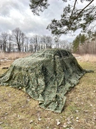Маскировочная сетка 3х6м для автомобиля, пикапа, внедорожника и техники "Листья зелёные №1" - изображение 4