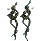 Серьги Медуза Горгона SETA Decor 23-543GR