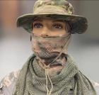 Тактичний Панама Мультикам тактичний капелюх, армійська камуфляжна Військова ЗСУ - зображення 3