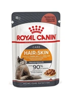 Влажный корм Royal Canin Hair & Skin Care Gravy pouch для котов 85 г