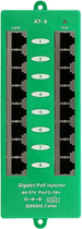 Активний POE-інжектор Extralink 8-портовий гігабітний 802.3AT/AF режим A (EX.12561) - зображення 2