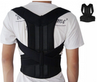Розумний коректор постави Spine Back pain need help грудопоперековий ортопедичний корсет M - зображення 9
