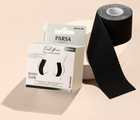 Лента для тела Parsa Body Tape 5 см x 5 м Черная (4001065867702) - изображение 3