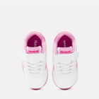 Buty sportowe dziecięce dla dziewczynki na rzepy Reebok Royal Cl Jog 100075162 23.5 Białe (1200143260876) - obraz 4