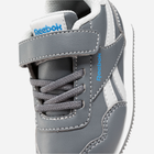 Buty sportowe chłopięce na rzepy Reebok Royal Cl Jog 100075173 24 Szare (1200143261774) - obraz 6
