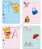 Таблички для тренування письма Adamigo Пишу і стираю Букви (5902410006564) - зображення 3