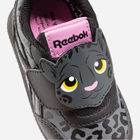 Buty sportowe dziecięce dla dziewczynki na rzepy Reebok Royal Cl Jog 100075218 22 Czarne (1200143267929) - obraz 6