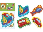 Беби пазлы фомовые Транспорт (4 шт) Vladi Toys VT1106-96