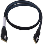 Kabel Microchip Adaptec SFF - mini-SAS intern 0.8 m Black (2305000-R) - obraz 1