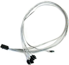 Kabel Microchip Adaptec SATA - miniSAS 0.8 m Black (2279800-R) - obraz 1