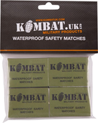 Сірники Kombat водозахисні Waterproof matches (pack of 4) (kb-wm4)