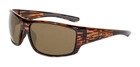 Очки поляризационные защитные 2в1 BluWater Babe Winkelman Polarized (brown) коричневые - изображение 1