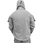 Тактична куртка GRAD PCU level 5 neoflex сіра XL-Long - изображение 9