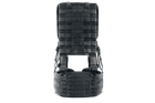 Ремінно плечова система U-WIN PRO посилена з багатофункційними лямками / розвантажувальна система РПС під балістичний пакет розміру М Cordura 500 Чорний - зображення 3