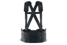 Ремінно плечова система U-WIN PRO посилена з стандартними лямками / розвантажувальна система РПС під балістичний пакет розміру L Cordura 500 Чорний - изображение 2