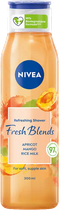 Гель для душу Nivea Refreshing Shower Fresh Blends Apricot & Mango & Rice Milk Освіжаючий300 мл (9005800329239)